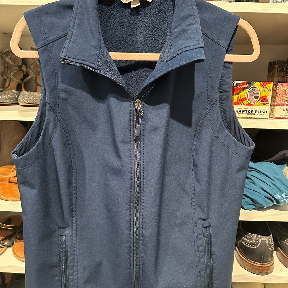 Port Authority Deep Blue Fleece Vest